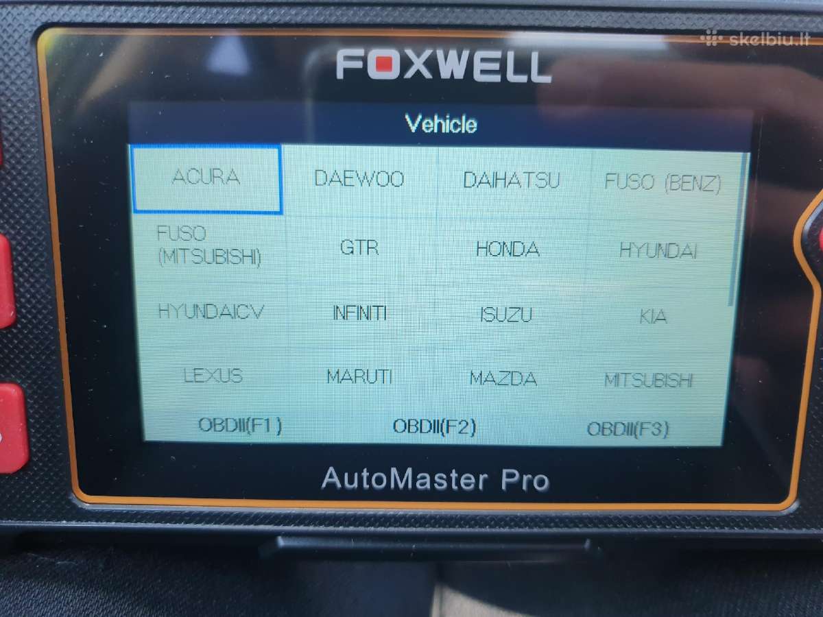 Diagnostikos prietaisas Obd2 Foxwell Nt604 - nuotraukos Nr. 11