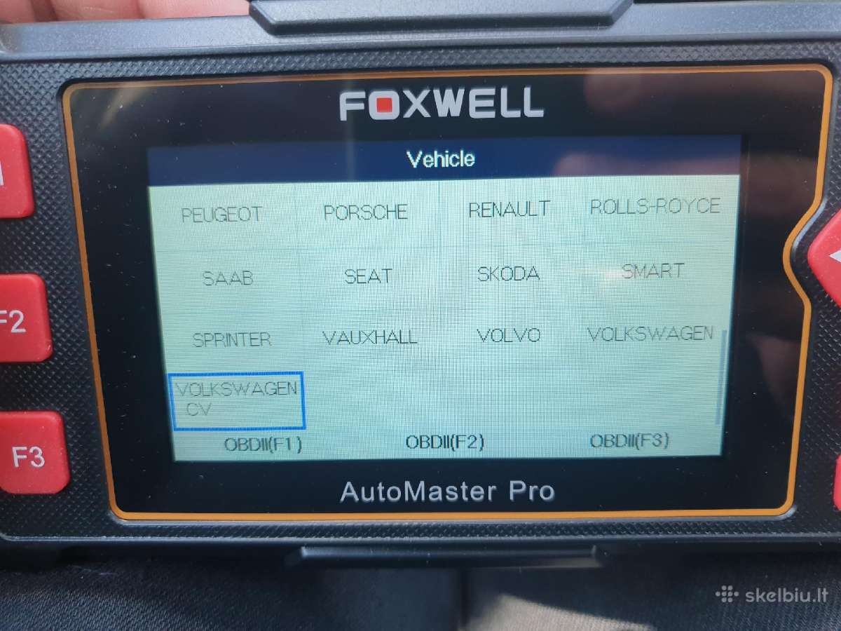 Diagnostikos prietaisas Obd2 Foxwell Nt604 - nuotraukos Nr. 12