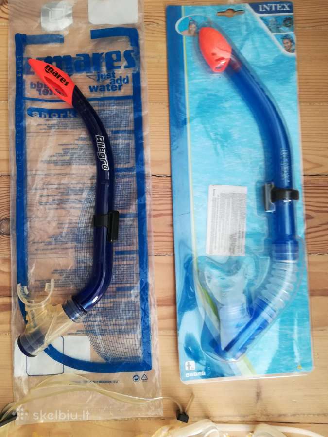 Nardymo snorklingo vamzdeliai
