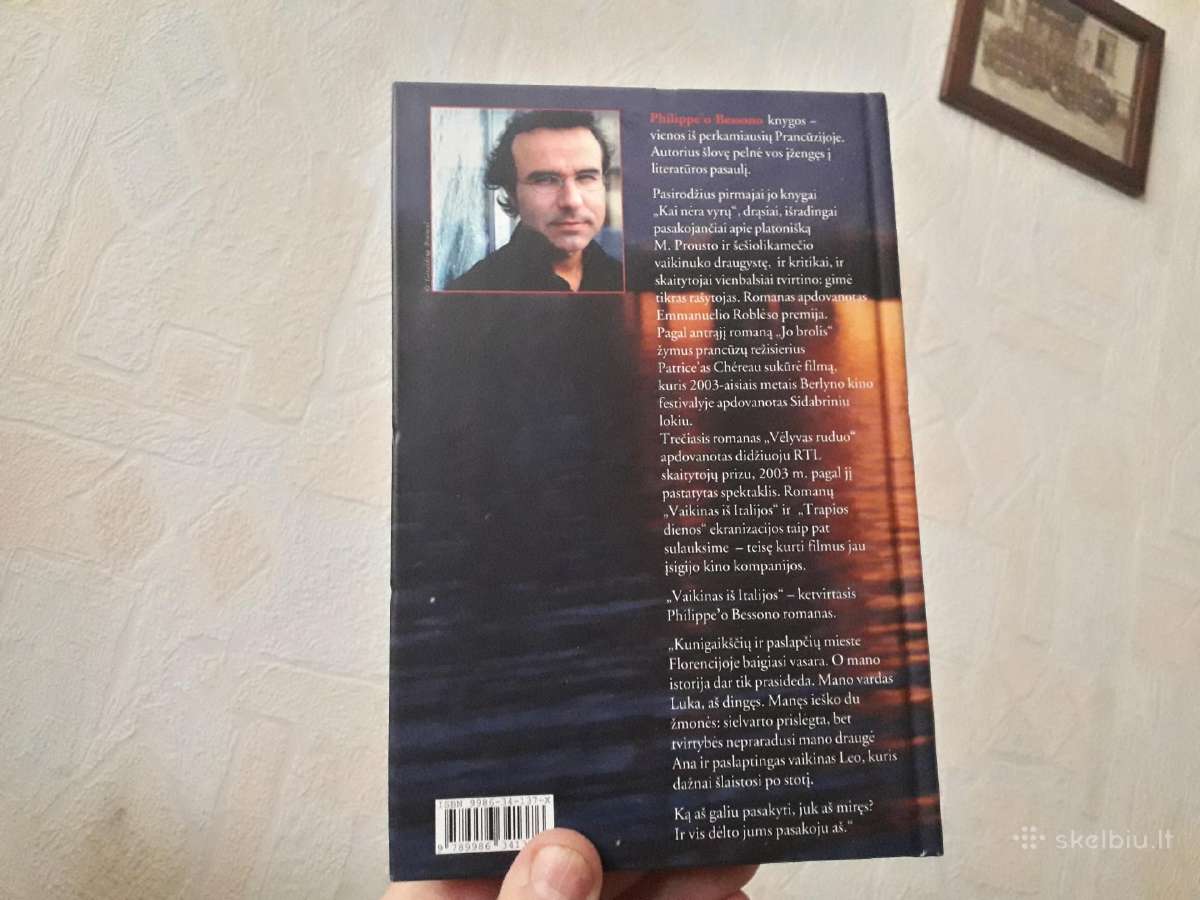 Philippe Besson "Vaikinas iš Italijos" 2003 metai - nuotraukos Nr. 4