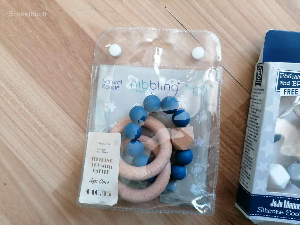 Kramtukai, silikoninis čiulptuko segtuka - nuotraukos Nr. 2