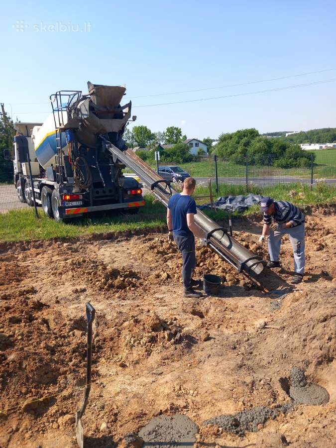 Betono siurblio paslaugos, Cfa polių gręžimas - nuotraukos Nr. 17