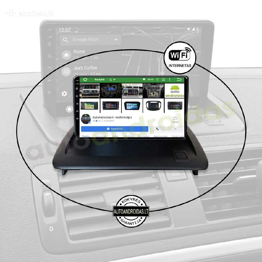 Volvo C30 S40 C70 2006-12 Android multimedia GPS - nuotraukos Nr. 3