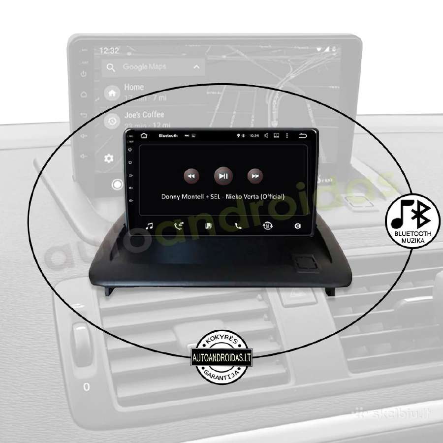 Volvo C30 S40 C70 2006-12 Android multimedia GPS - nuotraukos Nr. 6