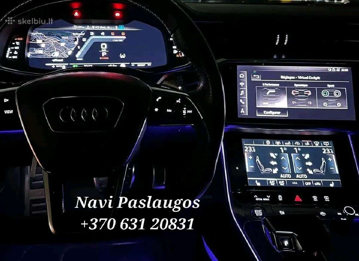 Audi Usa-eu VW Seat Skoda Waze Carplay App Connect - nuotraukos Nr. 31