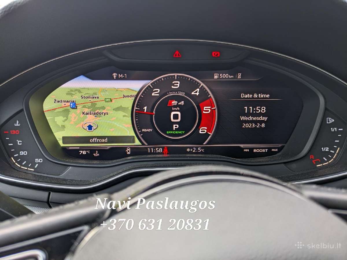 Audi Usa-eu VW Seat Skoda Waze Carplay App Connect - nuotraukos Nr. 35
