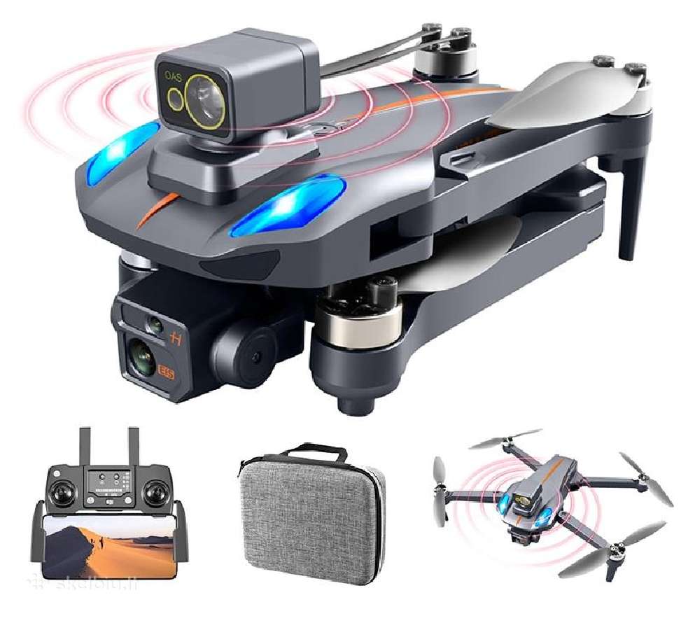 GPS dronas K911 4k kamera WiFi sulankstomas