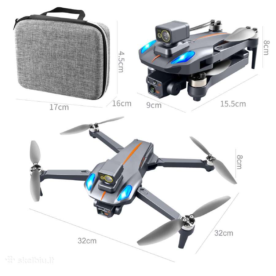 GPS dronas K911 4k kamera WiFi sulankstomas - nuotraukos Nr. 4