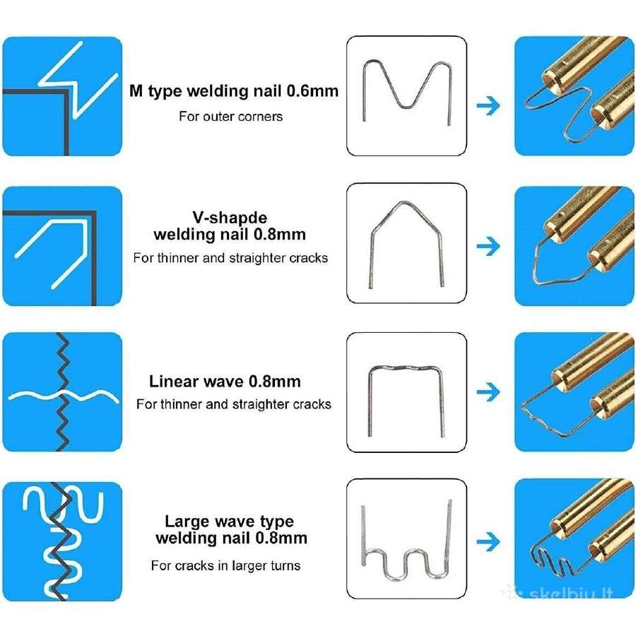 Plastiko Suvirinimo Aparatas 43w 70w Su Kabėmis - nuotraukos Nr. 4