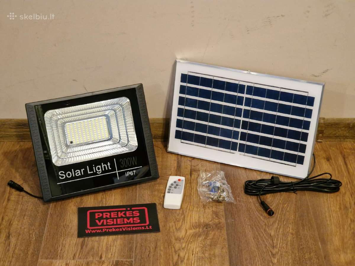LED šviestuvai su saulės kolektorium ir davikliais - nuotraukos Nr. 34