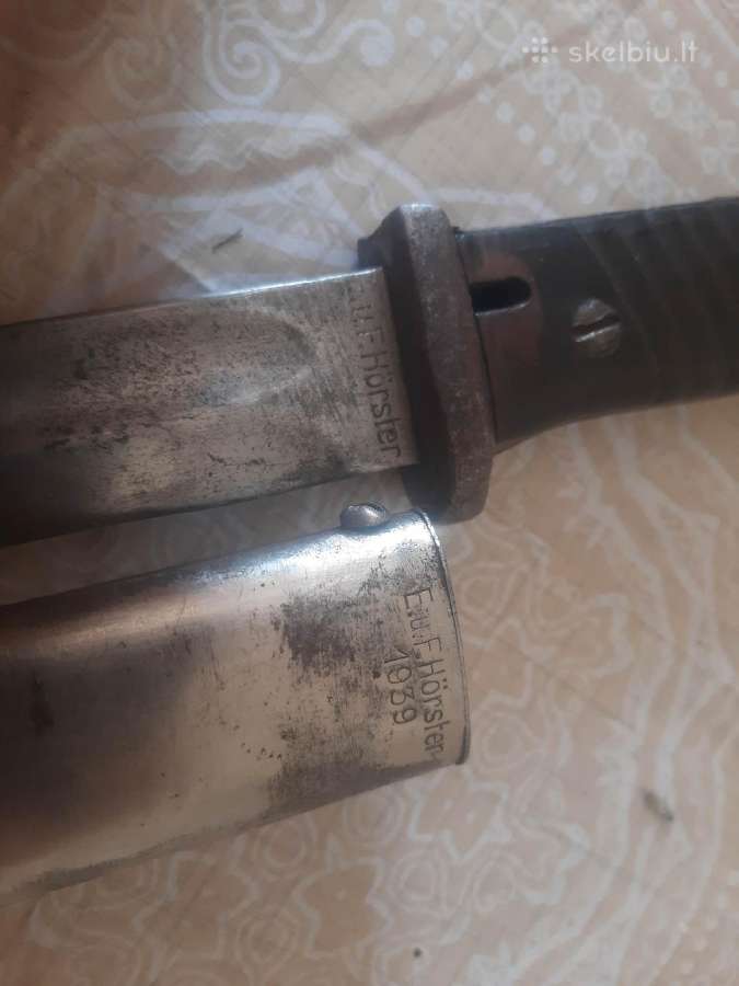 Ww2 vokiškas durtuvas k98 sutampantys numeriai - nuotraukos Nr. 3