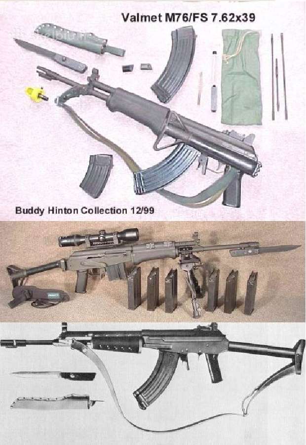 Suomiskas durtuvas M1962 Nuo automato Valmet - nuotraukos Nr. 19