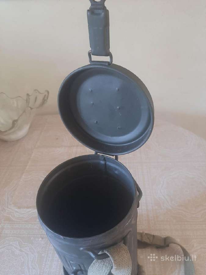 Originalus ww2 vokiškas dujokaukės bakelis - nuotraukos Nr. 2