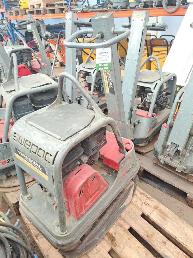 Naudotos vibro plokštės 240kg.swepac Fb235 - nuotraukos Nr. 2