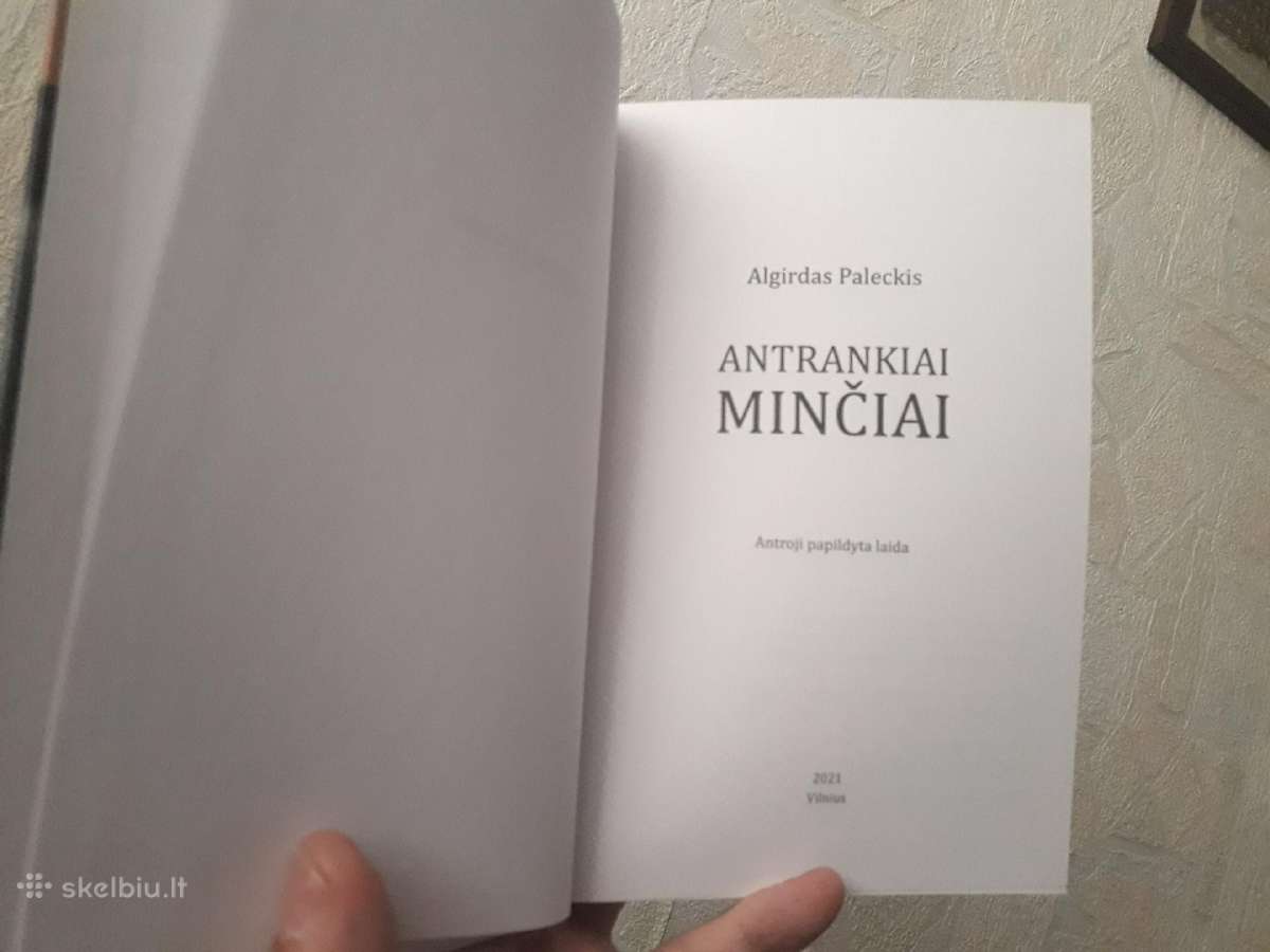Algirdas Paleckis "Antrankiai minčiai" 2021 metai - nuotraukos Nr. 2