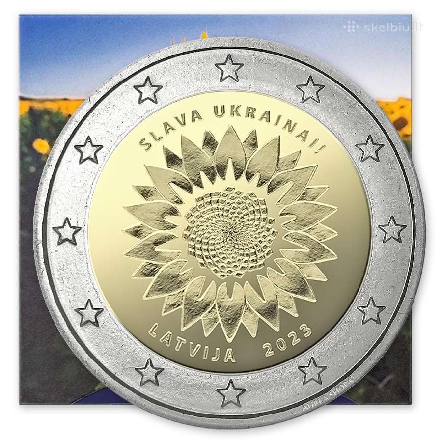 Latvijos 2€ monetos 2025 - Sėla! - nuotraukos Nr. 8