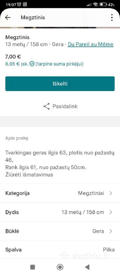 Megztinis - nuotraukos Nr. 2