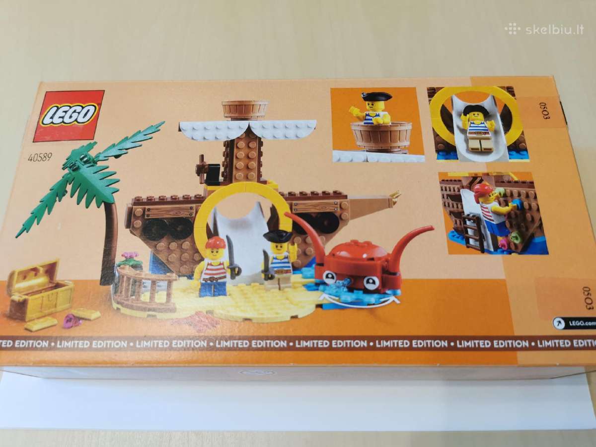 Retesnis gražus kolekcinis Piratų Lego 40589 !