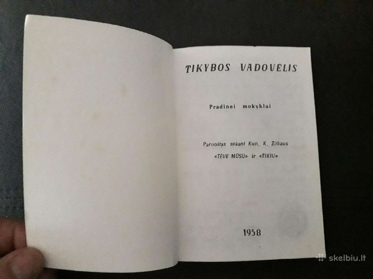 Tikybos vadovėlis JAV 1958 metai. - nuotraukos Nr. 2