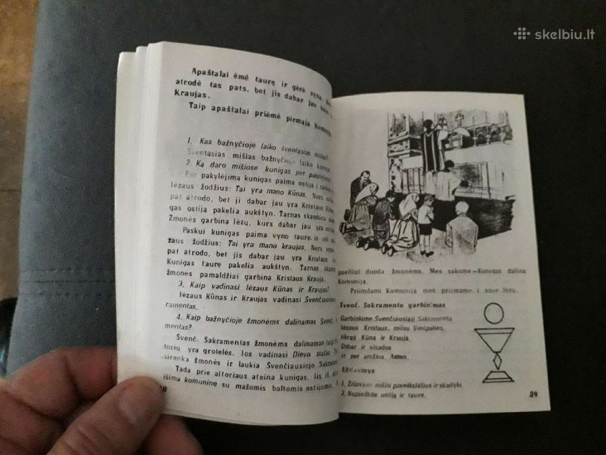 Tikybos vadovėlis JAV 1958 metai. - nuotraukos Nr. 4