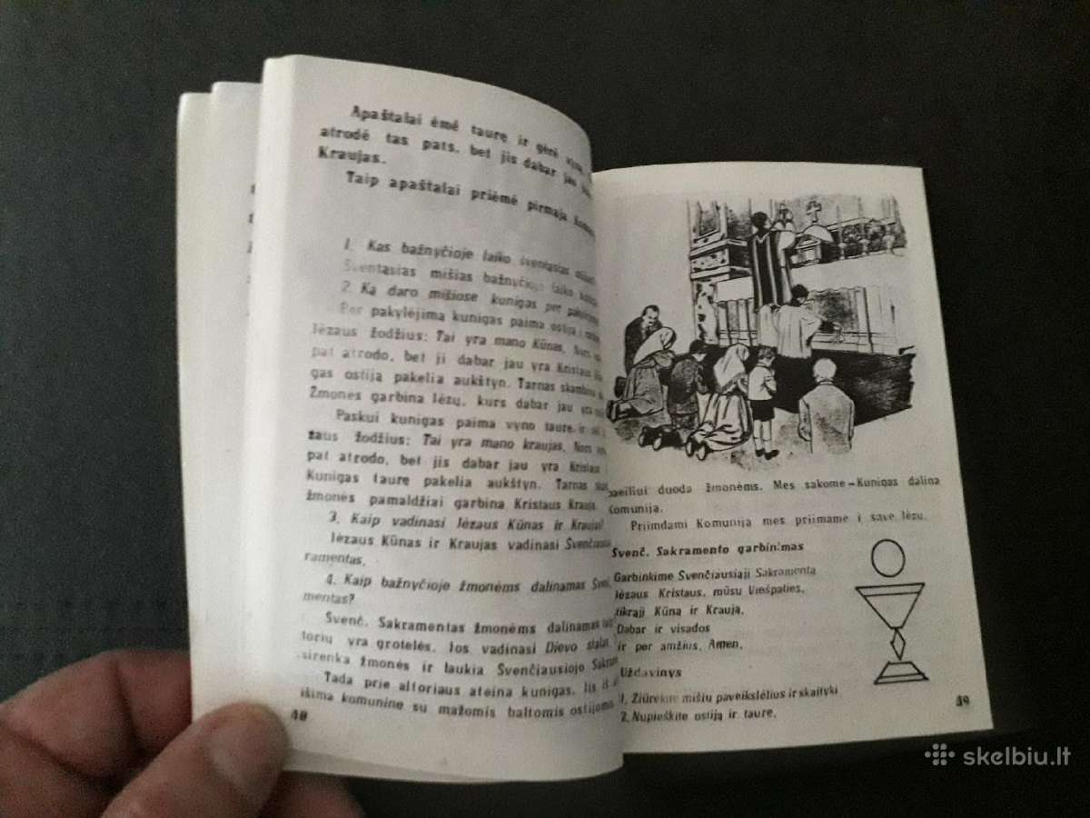 Tikybos vadovėlis JAV 1958 metai. - nuotraukos Nr. 5