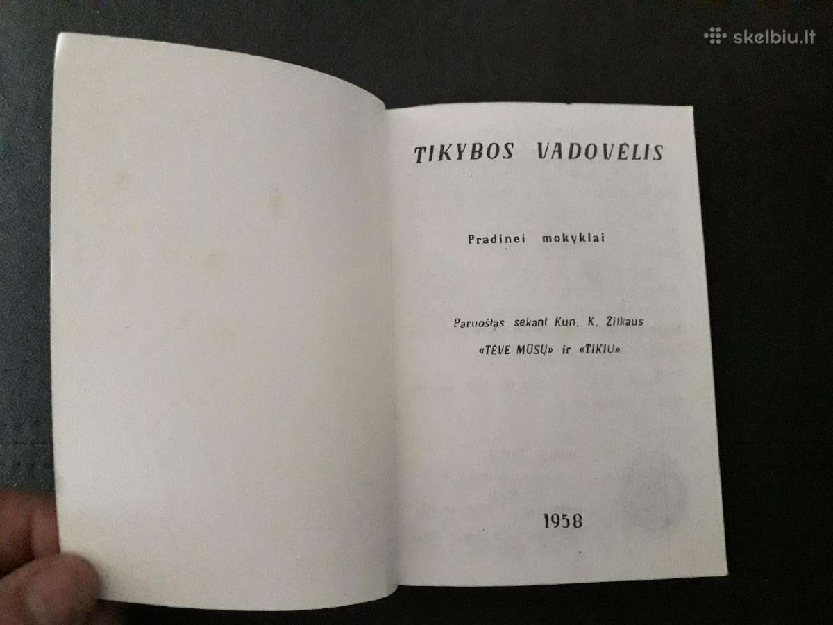 Tikybos vadovėlis JAV 1958 metai - nuotraukos Nr. 2
