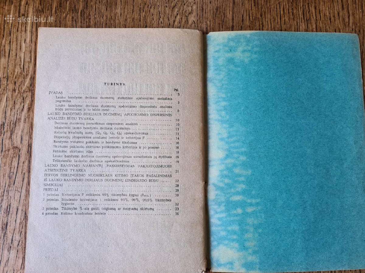 Lauko bandymo derliaus duomenų apdorojimas, 1966 - nuotraukos Nr. 3