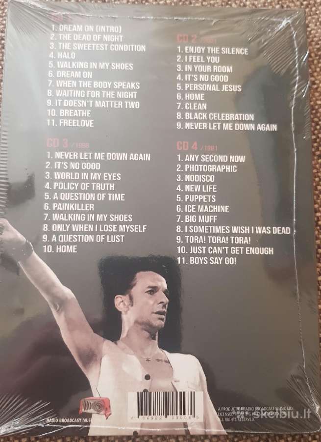 Depeche Mode 4 CD (4 diskaj ) - nuotraukos Nr. 2