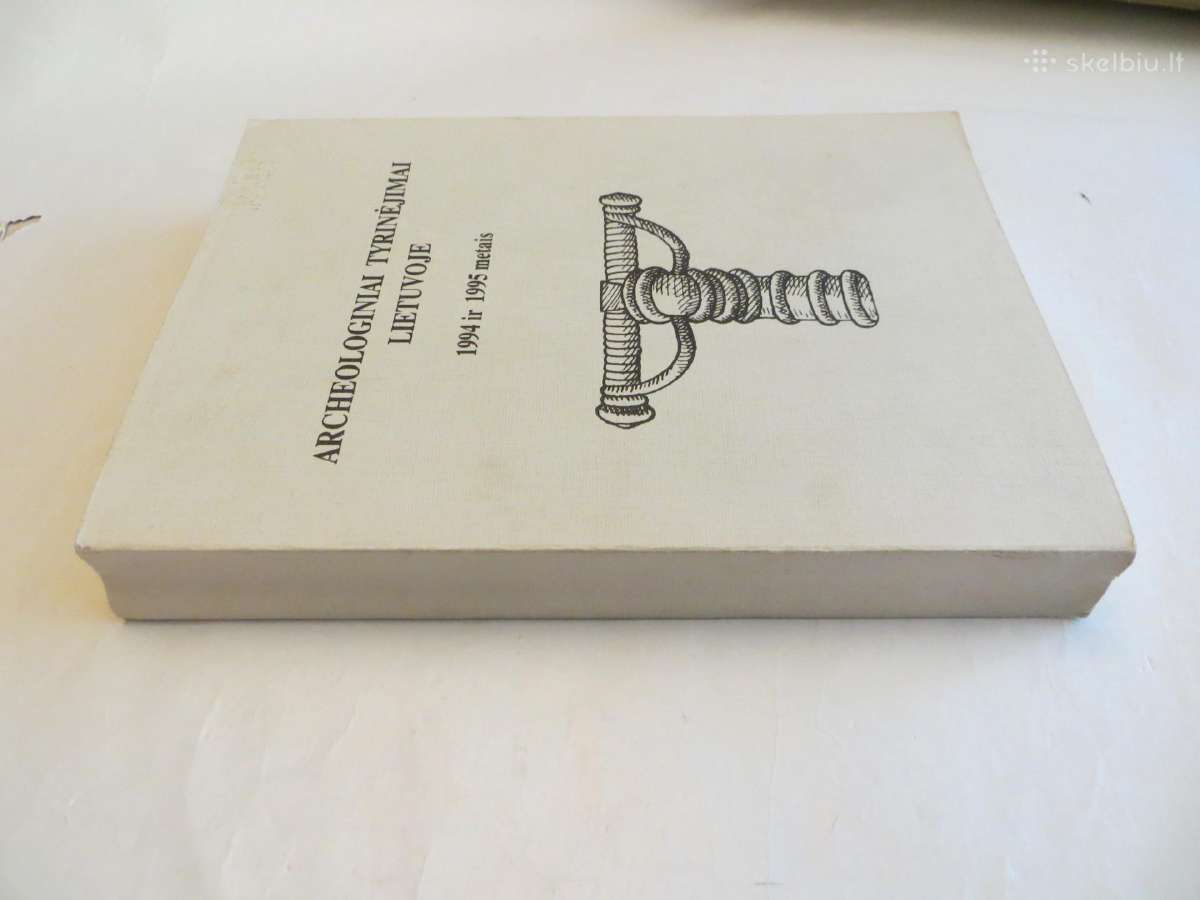 Knyga Archeologiniai tyrinėjimai Lietuvoje 1994-95 - nuotraukos Nr. 2