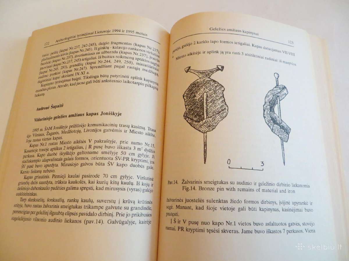 Knyga Archeologiniai tyrinėjimai Lietuvoje 1994-95 - nuotraukos Nr. 14