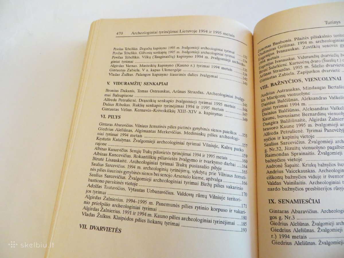 Knyga Archeologiniai tyrinėjimai Lietuvoje 1994-95 - nuotraukos Nr. 30