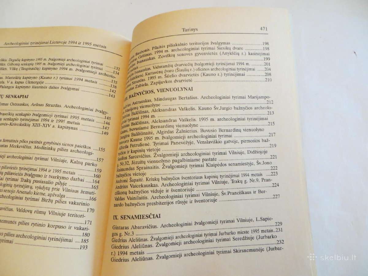 Knyga Archeologiniai tyrinėjimai Lietuvoje 1994-95 - nuotraukos Nr. 31