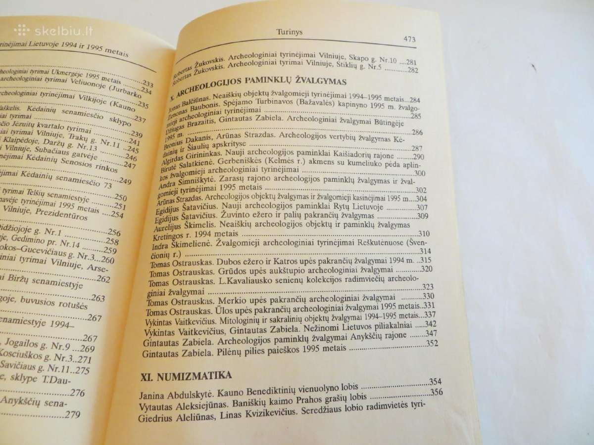 Knyga Archeologiniai tyrinėjimai Lietuvoje 1994-95 - nuotraukos Nr. 33
