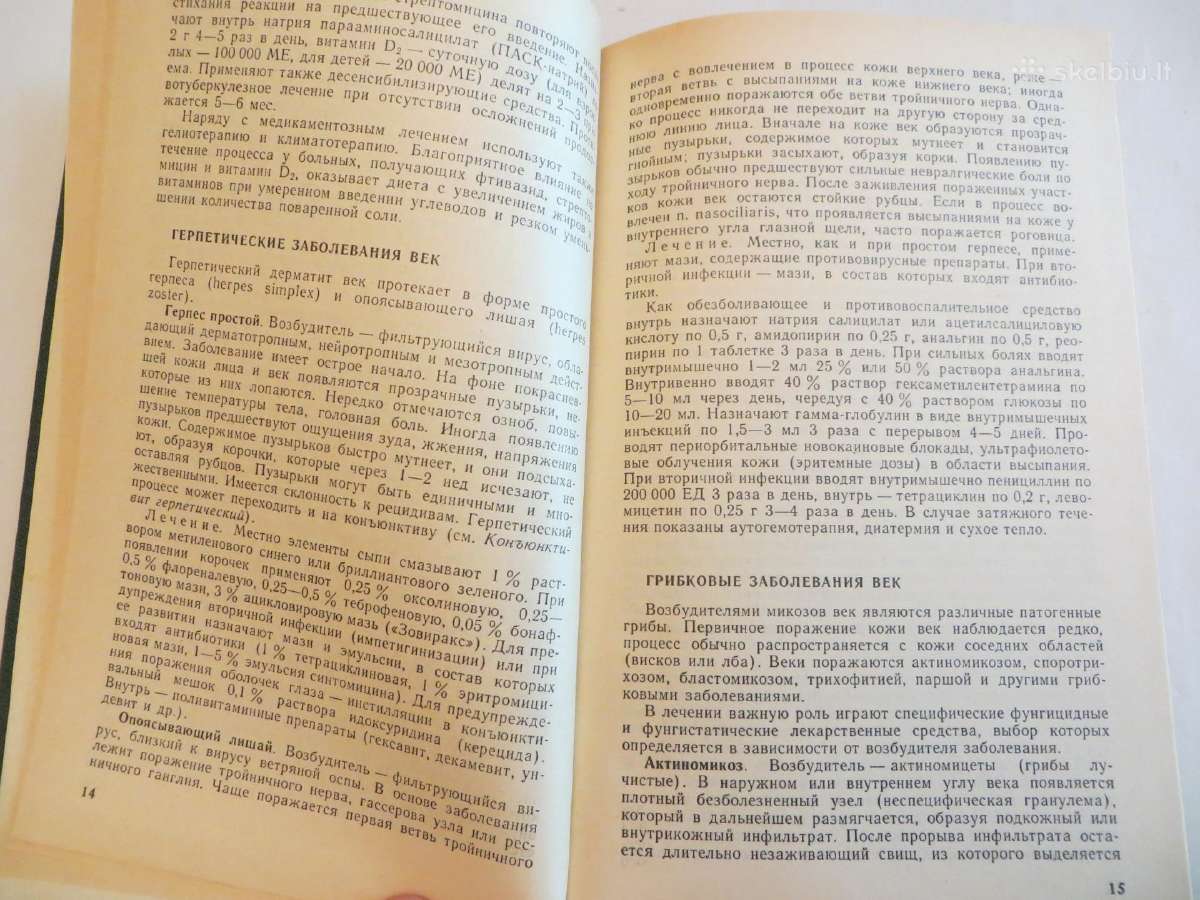 Knyga Akių ligų farmakoterapijos žinynas 1989 - nuotraukos Nr. 7