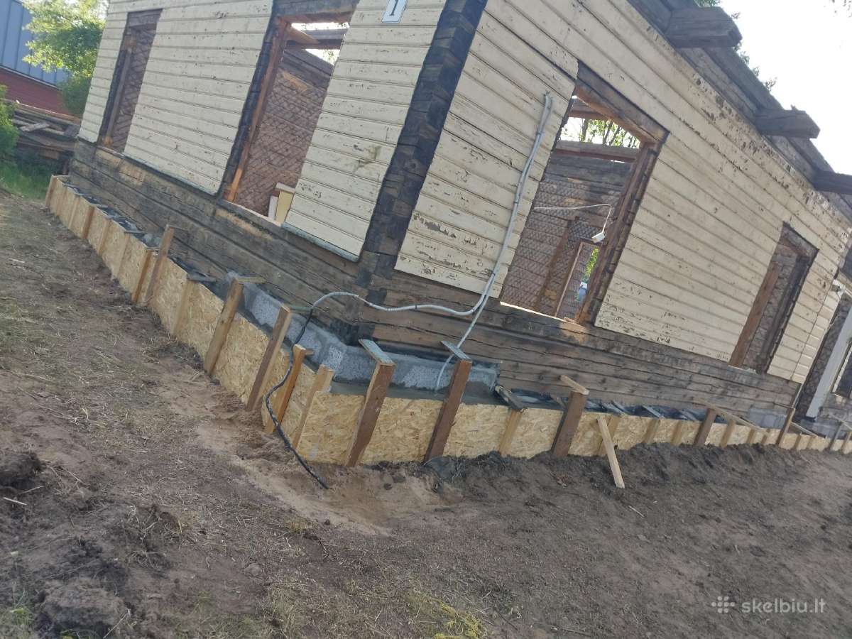 Rastu keitimas, renovaciją, pamatų remontas. - nuotraukos Nr. 12