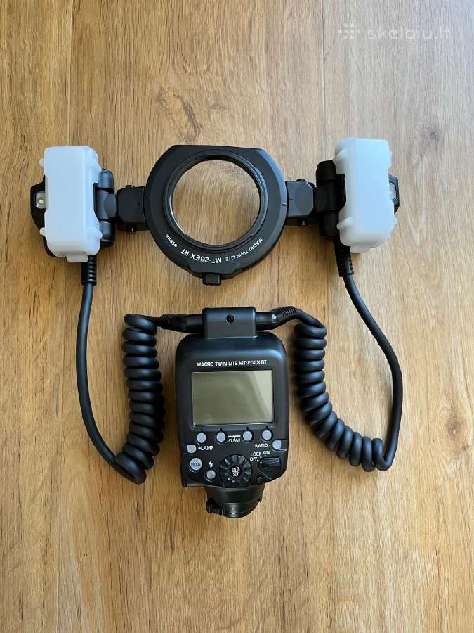 Blykstė Canon Mt-26ex-rt Makro Twin Lite