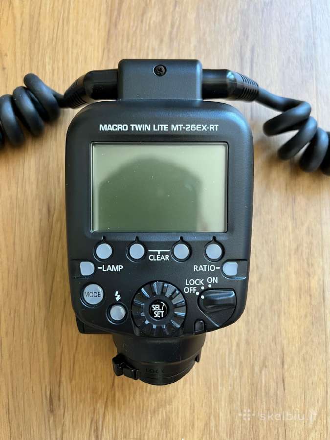 Blykstė Canon Mt-26ex-rt Makro Twin Lite - nuotraukos Nr. 3