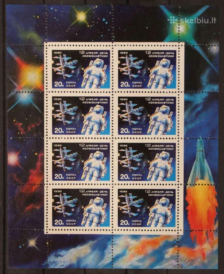 Ssr 1990 m. Astronautas, lapelis svarus