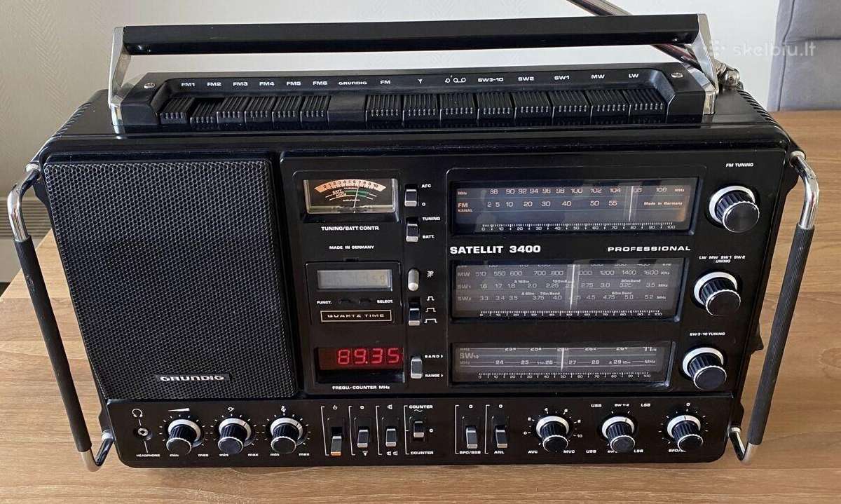 Radijo imtuvas Sony Grundig Philips Panasonic JVC - nuotraukos Nr. 2