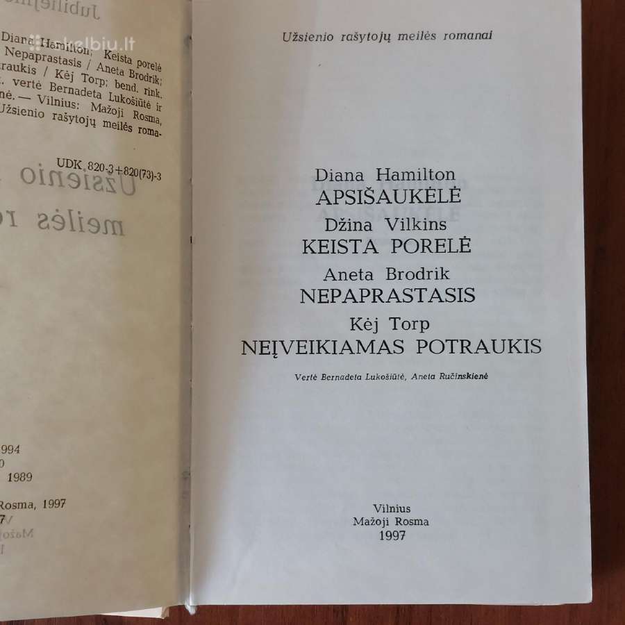 Meilės romanai / 28 knygos / Parduodu - nuotraukos Nr. 25