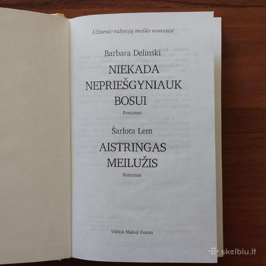 Meilės romanai / 28 knygos / Parduodu - nuotraukos Nr. 28