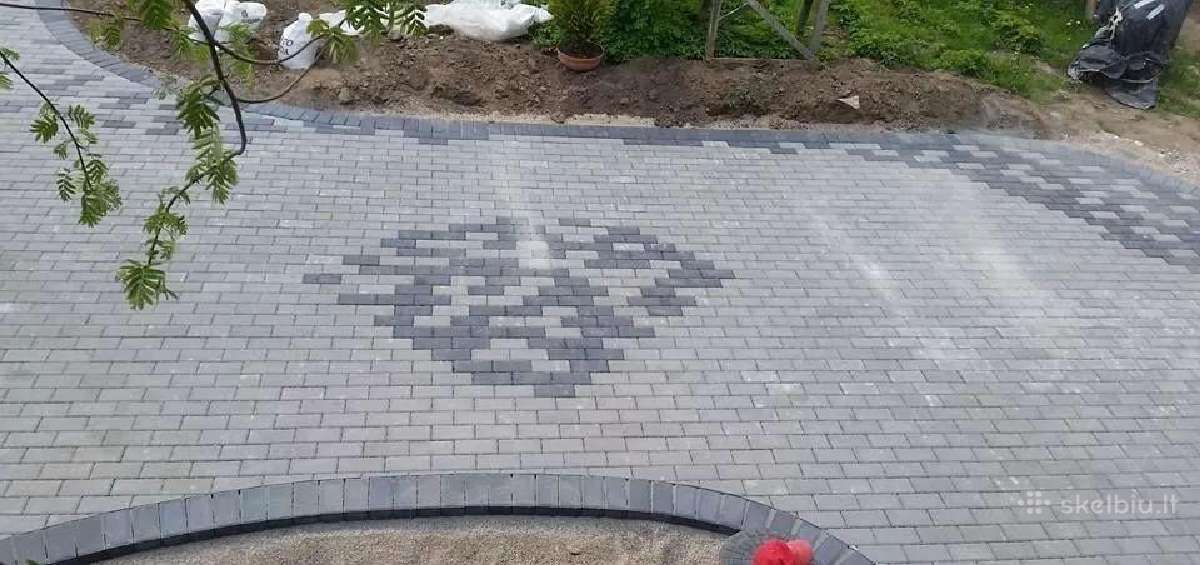Betoninės grindinio trinkelės 200x100x60 - akcija - nuotraukos Nr. 10