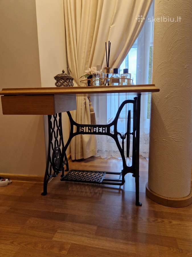 Kompiuterio stalas ir kaltinė kėdė komplekte - nuotraukos Nr. 6