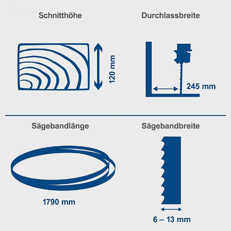 Juostinės pjovimo staklės su kojomis - nuotraukos Nr. 3