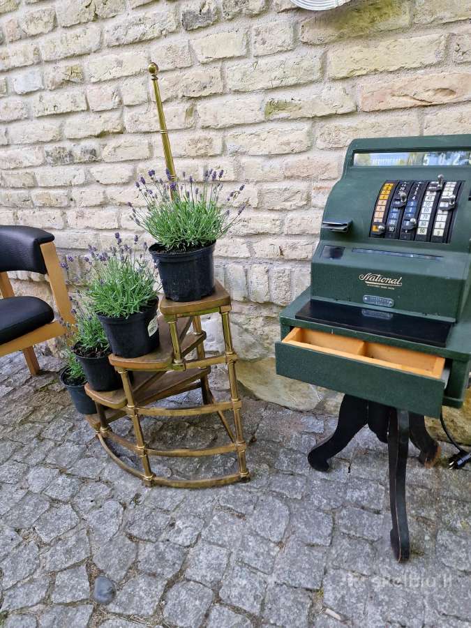 Vintažinis mid century "National" kasos aparatas - nuotraukos Nr. 2