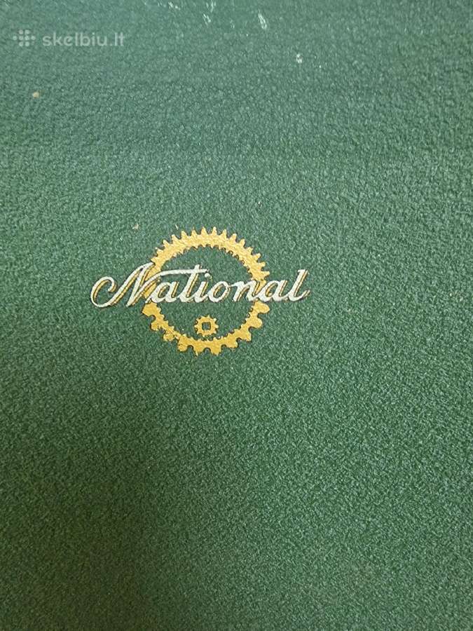 Vintažinis mid century "National" kasos aparatas - nuotraukos Nr. 20