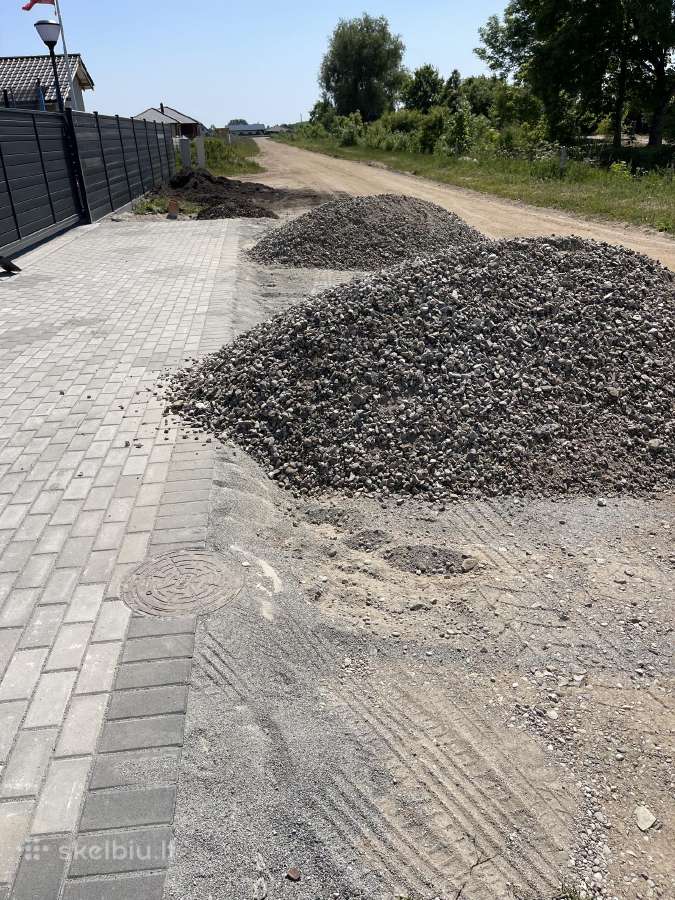 Skalda. Kelinis žvyras. Smėlis. Pagrindams - nuotraukos Nr. 12
