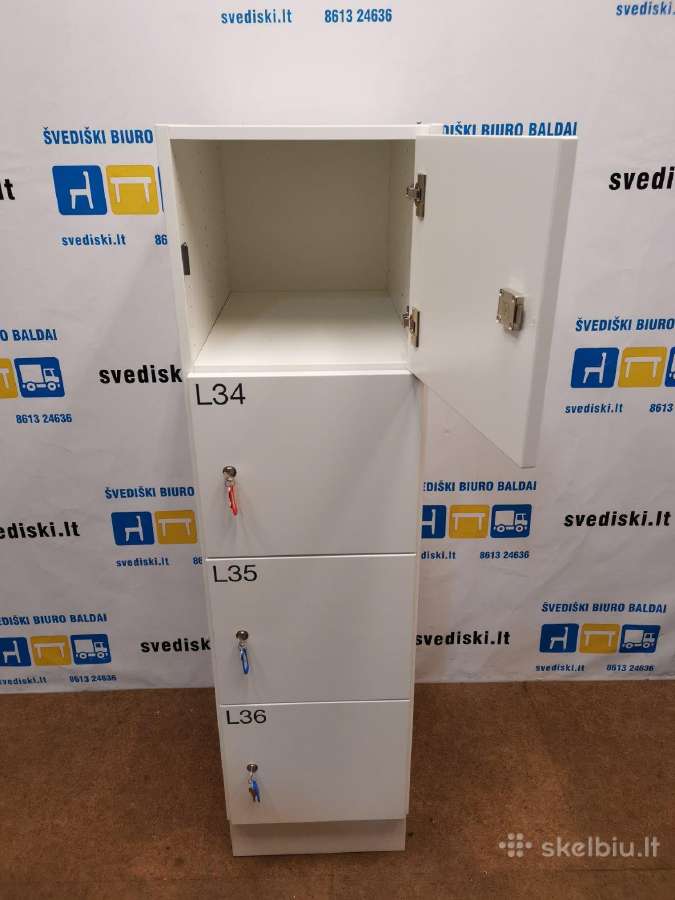 Daiktų Saugojimo Rakinamos Spintelės - nuotraukos Nr. 9