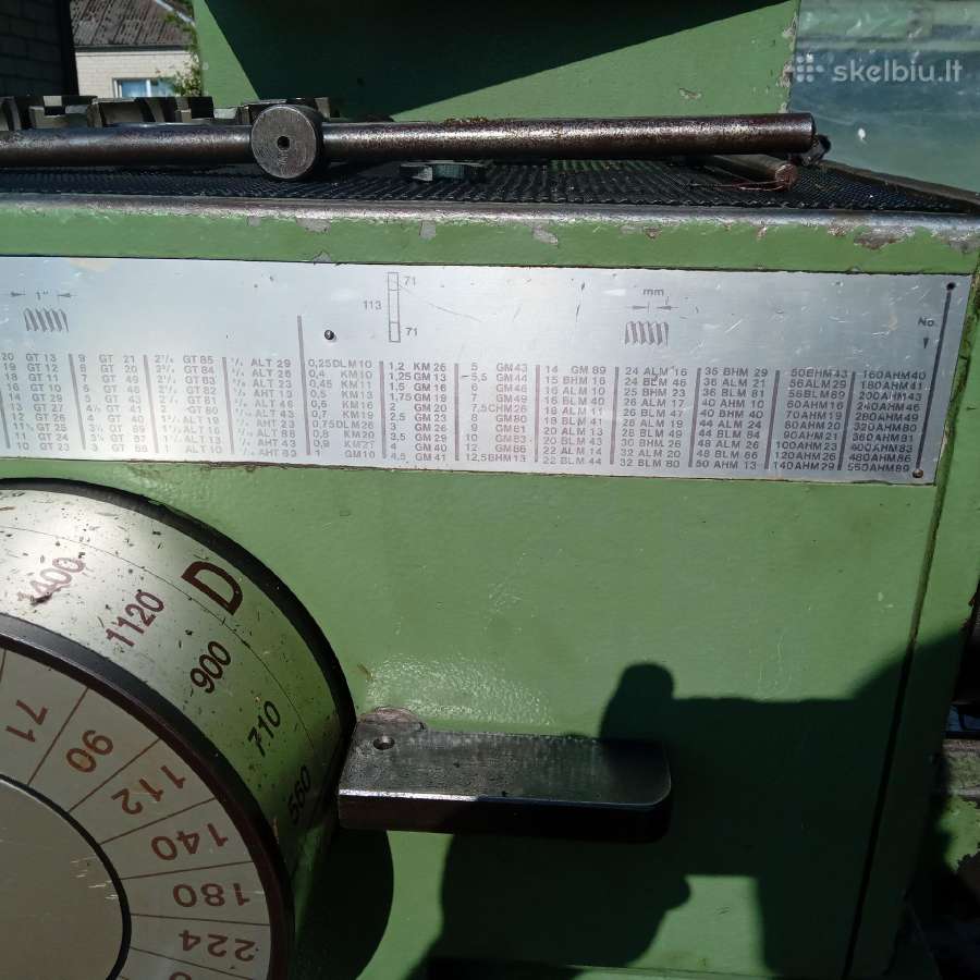 Metalo tekinimo stakles Vdf Boehringer Dm 550 - nuotraukos Nr. 2