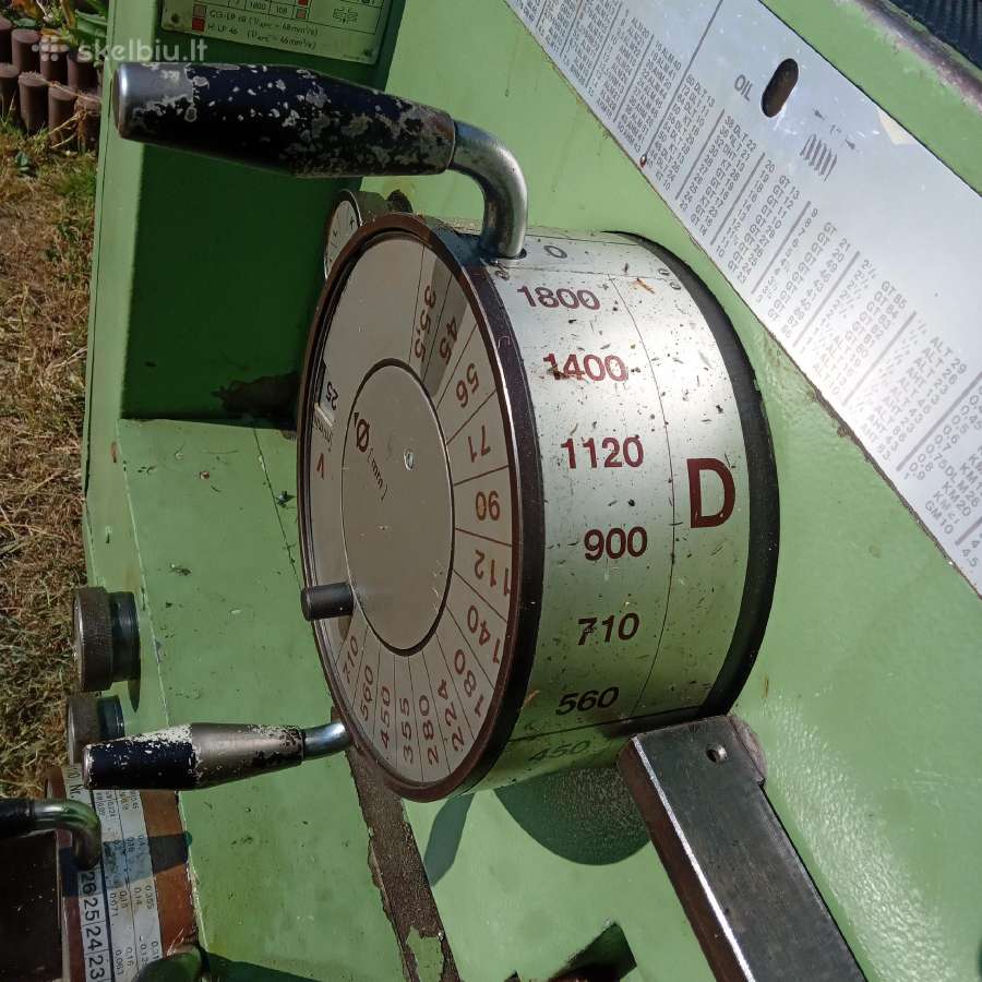 Metalo tekinimo stakles Vdf Boehringer Dm 550 - nuotraukos Nr. 4